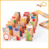 bộ đồ chơi domino cho trẻ em bằng gỗ MySun.vn