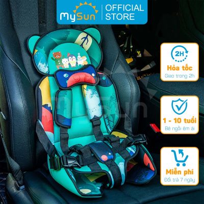 ghế ngồi xe hơi oto cho trẻ em bé sơ sinh mysun