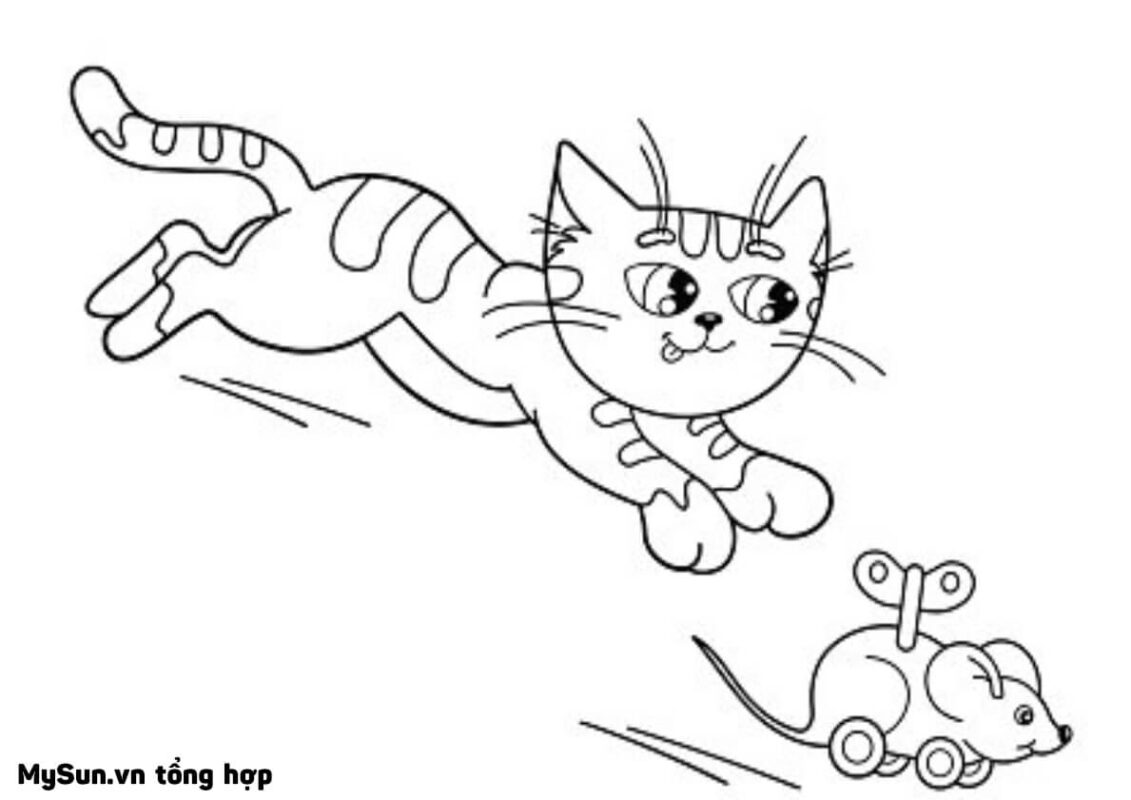 Cách Vẽ Mèo Hình Vẽ Mèo Cute Ngộ Nghĩnh ĐẸP BÁ CHÁY  Bút Chì Xanh