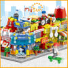 Bộ đồ chơi lego xếp ghép mô hình cửa hàng thành phố city mini