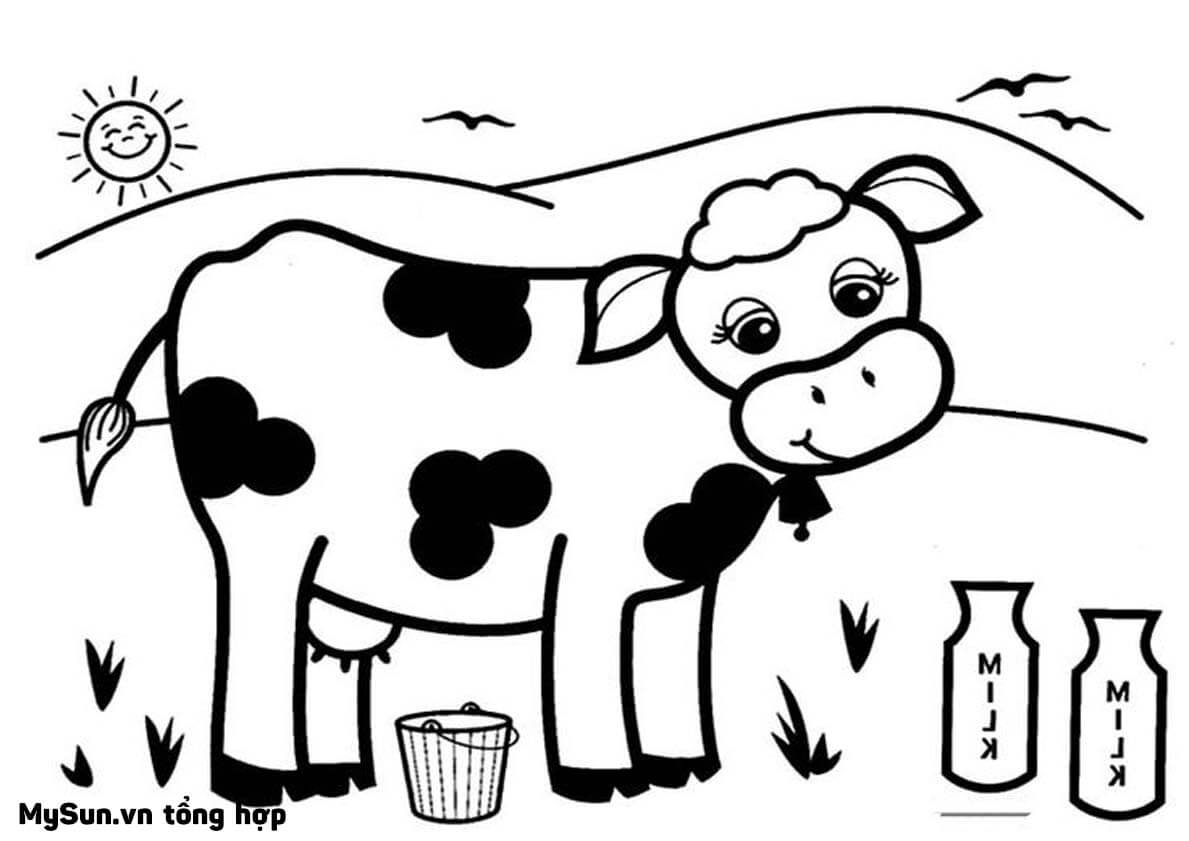 Hướng dẫn chi tiết cách vẽ con bò đơn giản với 9 bước cơ bản