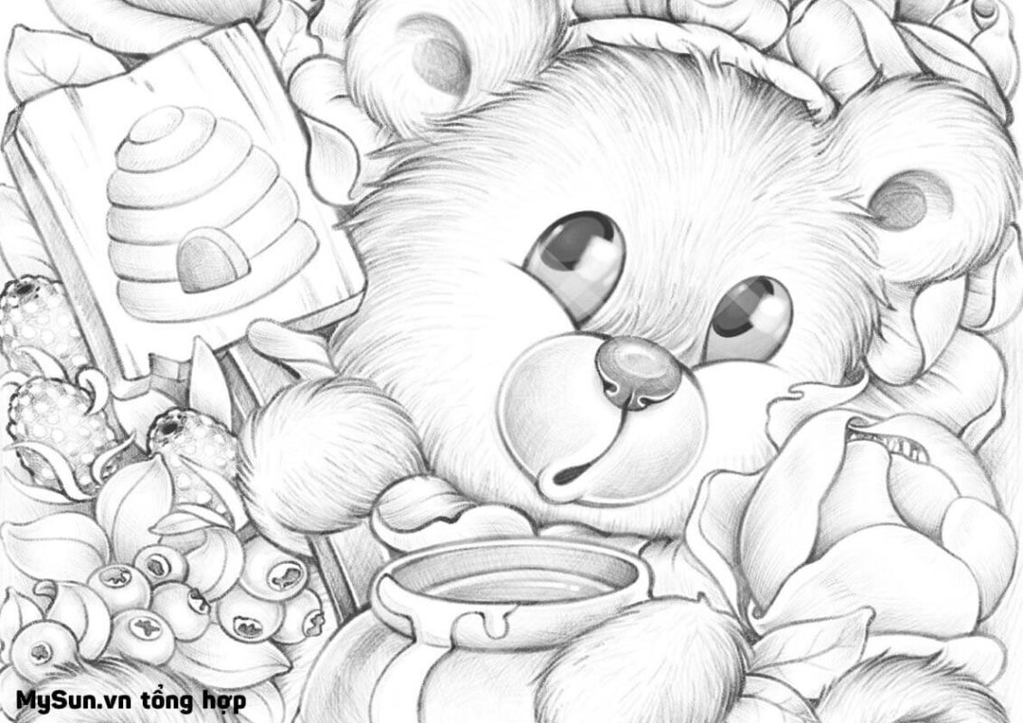 Xem hơn 48 ảnh về con gấu hình vẽ  daotaonec