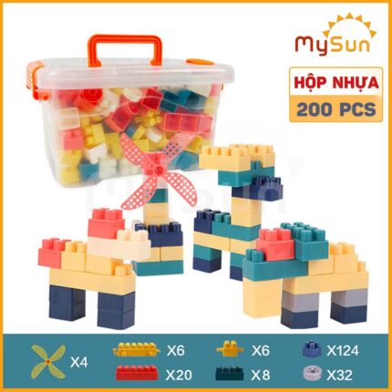 200 lego - Hộp nhựa