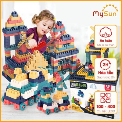 mua bộ đồ trò chơi xếp lắp ghép hình lego giá rẻ cho bé con trai gái 3 4 5 6 7 8 tuổi