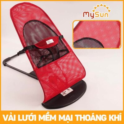ghế nhún bập bênh đung đưa ru trẻ sơ sinh nằm ngủ an toàn nôi rung giá rẻ cho em bé ngồi chơi