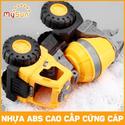mua máy xúc đồ chơi xe cần cẩu xe ben chở cát cồng tường xe trộn bê tông mô hình công trình cho trẻ em bé tại Hà Nội TPHCM Bắc Ninh