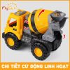 mua máy xúc đồ chơi xe cần cẩu xe ben chở cát cồng tường xe trộn bê tông mô hình công trình cho trẻ em bé tại Shoppe Tiktok