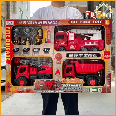bộ đồ chơi xe cứu hỏa cho bé trẻ em chơi giải trí