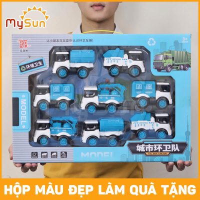 đồ chơi xe ô tô môi trường cho bé hướng nghiệp