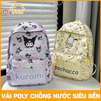 Balo học sinh tiểu học Hello Kitty cho bé gái đi hoc chống nước