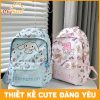 Balo học sinh tiểu học Hello Kitty cho bé gái đi học đáng yêu