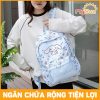 Cặp sách hoc sinh tiểu học Hello Kitty cho bé gái đi hoc ngăn chứa rộng rãi