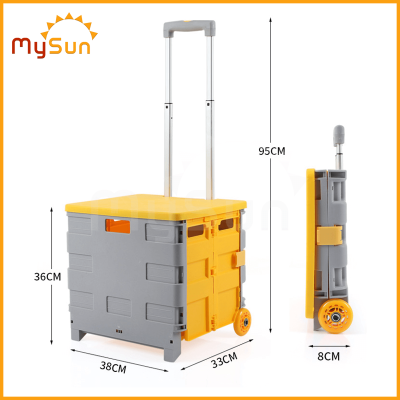 xe đẩy kéo đựng đồ đa năng đi chợ siêu thi du lịch gấp gọn kich thước lớn