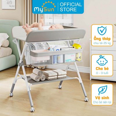 Mua bàn thay tã bỉm cho trẻ sơ sinh MySun cao cấp