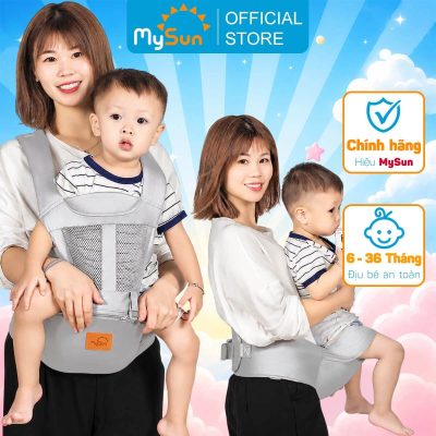 Địu điệu trẻ em bé sơ sinh có ghế đệm ngồi