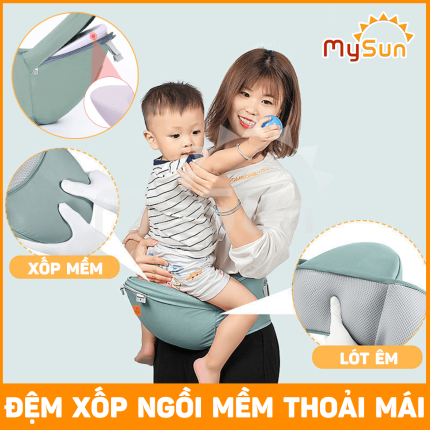 Mua đai địu điệu bệ ngồi cho trẻ em bé sơ sinh tại hà Nội Sài Gòn